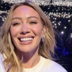 Hilary Duff's Bra Top Struggles to Stay On During Concert