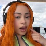 Ice Spice Dazzles in a Mini Dress with a Bold Pose