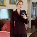 Ivanka Trump Stuns in Plunging Thigh-Grazing Fringe Dress