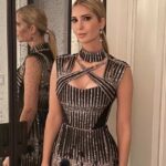 STAUD Halter Dress by Ivanka Trump Features Backless Twist at FIFA