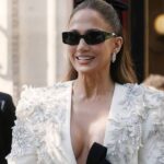 Fringe Zuhair Murad Micro Miniskirt by Jennifer Lopez Stuns at PFW