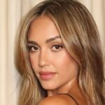 Aritzia High-Slit Dress by Jessica Alba Features Plunging Design