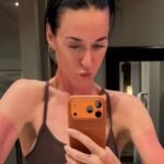 Katy Perry Shows Off Curves in a Daring Low-Cut Bra Top