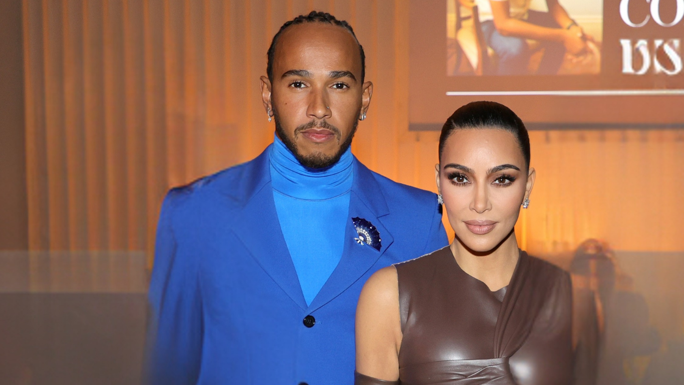 Kim Kardashian Photos Boyfriend Lewis Hamilton Lakeside Family Kids Photos