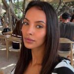 Maya Jama Stuns in Plunging See-Through Micro Minidress