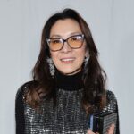 Platinum Blonde Bob Hair by Michelle Yeoh at 2026 Chanel Show