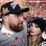 Taylor Swift, Travis Kelce Celebrate Wedding with T&T Banner