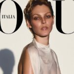 Vittoria Ceretti Short Blond Look on Vogue Italia August 2026 Cover