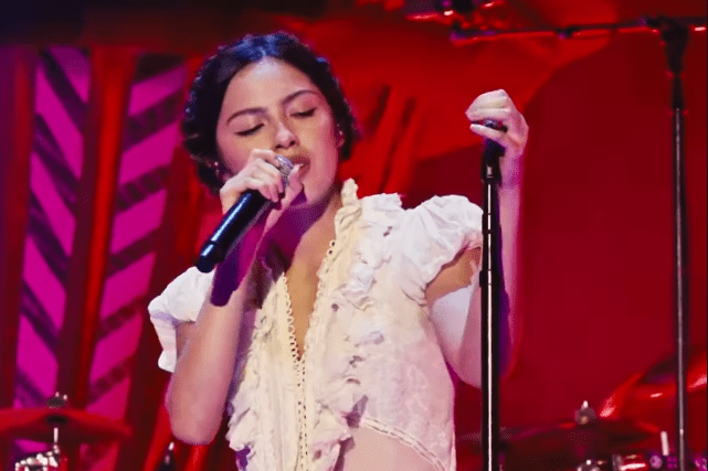 Olivia Rodrigo performs at Lollapalooza