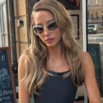 Sheer Plunging Bodysuit by Alix Earle Offers Lacy Elegance