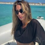 Plunging Cami Top & Micro Shorts by Alix Earle Get Miu Miu Twist