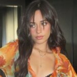 Camila Cabello's Plunging Top Struggles During 'Wild' Poses