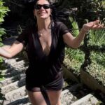 Dangerously Plunging Micro Minidress by Charli XCX Stuns