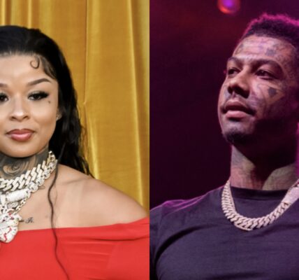 Chrisean Rock Dons Blueface's Chain While Out With Him After Recently Saying She Was Considering Legal Action Against Him (VIDEO)