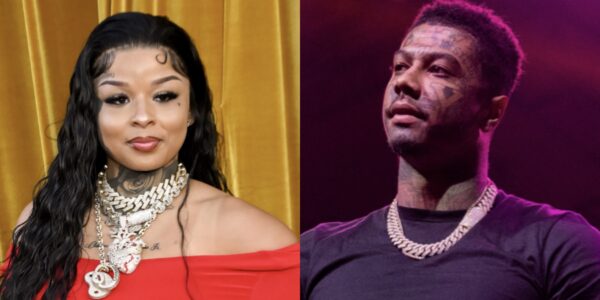 Chrisean Rock Dons Blueface's Chain While Out With Him After Recently Saying She Was Considering Legal Action Against Him (VIDEO)