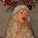Christina Aguilera Micro Shorts Styled with Daniil Antsiferov Jacket