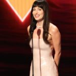 Dakota Johnson Stuns in Sheer High-Slit CK Gown at VMAs