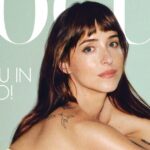 Dakota Johnson Wears Butter Yellow Jil Sander Dress for Vogue