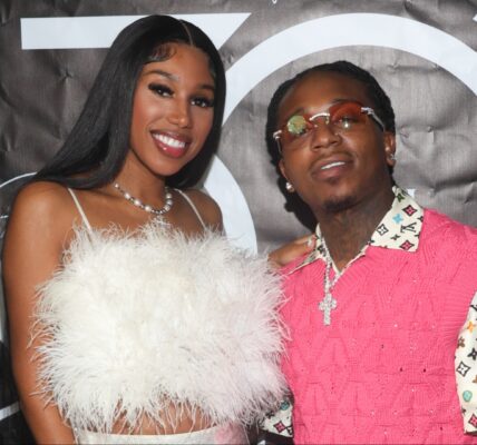 Deiondra Sanders message Jacquees mother Rosie Demetria Thompson parenting son public Snow Jacquees Sanders-Broadnax co-parenting