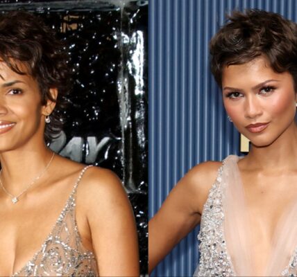 Halle Berry Zendaya pay homage 2026 Emmy Awards 'Die Another Day' premiere look 007 Law Roach