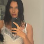 Irina Shayk Goes Topless in Marella Power Suit Photoshoot