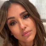 Date-Night Glam: Jessica Alba Stuns in Plunging Black Dress