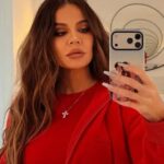 Khloe Kardashian's Black Dress Features a Bold Waist-High Slit