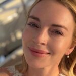 Lindsay Lohan's See-Through Top Reveals Her Sports Bra