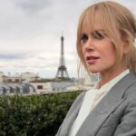 Nicole Kidman Shows Off Skin in a Sheer Risqué Dress
