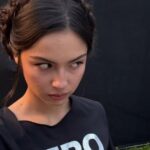 Dennis Lustico Dress by Olivia Rodrigo Is Sheer for Vogue Philippines