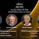 SONA Awards Week 2026 Celebrates Annie Lennox and Tom Morello
