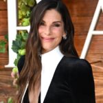 Saint Laurent Coat Styled as Micro Minidress by Sandra Bullock