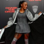 Custom Nike Look by Sha'Carri Richardson at ATHLOS Event