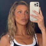 Lifted Dress Moment by Bella Hadid Showcases High-Cut Thong