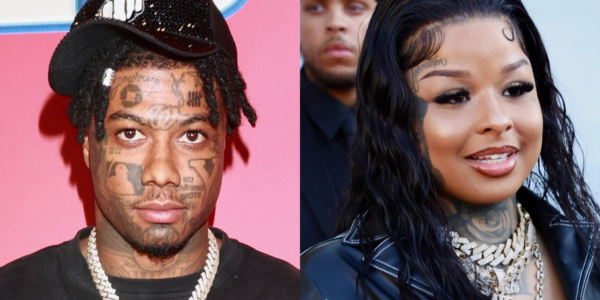 Fans React As Video Shows Blueface & Chrisean Rock Getting Pulled Over Following Her Car Antics