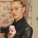 Victoria's Secret Lingerie: Candice Swanepoel's Sheer Look