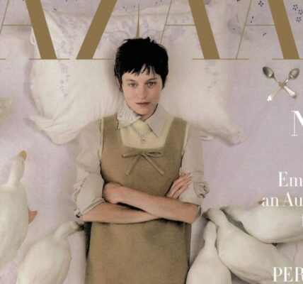 UK Harper's Bazaar November 2026 : Emma Corrin by Szilveszter Makó