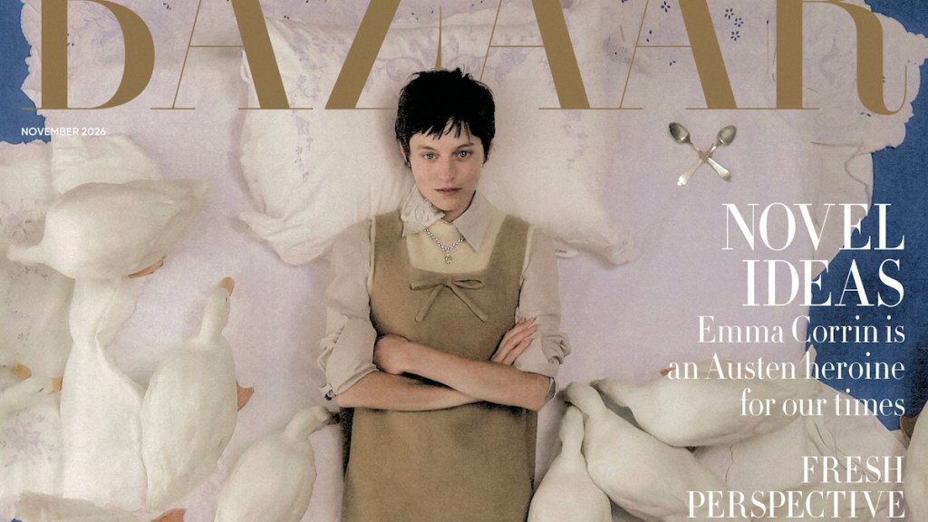 UK Harper's Bazaar November 2026 : Emma Corrin by Szilveszter Makó
