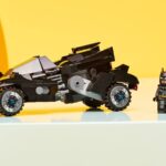 Joker Wall Art Featuring Arkham Batmobile and Batman Returns