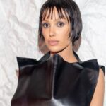 Kanye West's Wife Wears a Sheer Net Top Without a Bra