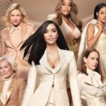 Ozias Briefcase Enhances Kim Kardashian's Ultra-Plunging Blazer