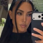 Kim Kardashian Stuns in See-Through Outfit and McQueen Heels