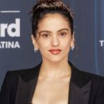 Tom Ford Bra Top Worn by Rosalia Under Open Blazer