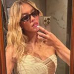 Plunging Swimsuit: Sydney Sweeney's Daring Beach Look