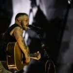 Free Palestine Shirt Worn by Zach Bryan at Gillette Stadium